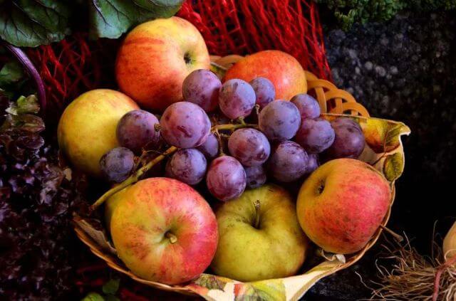 organic foods fruit basket