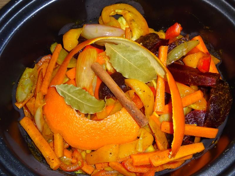 Vegetarian Moroccan Tagine With Chickpeas Kitchen Cookings