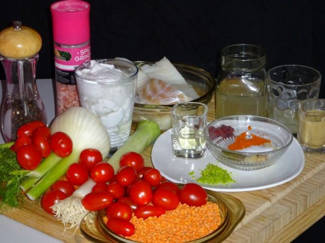 ingredients fish tagine