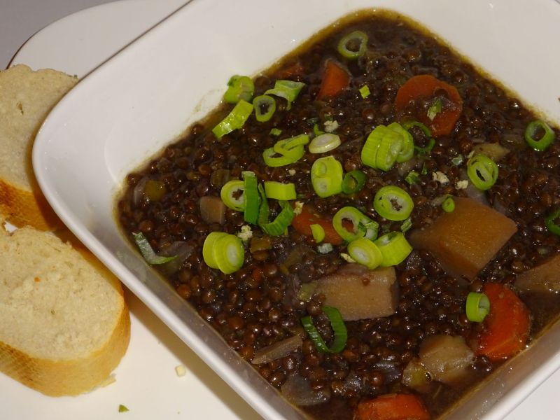 Hearty Vegan Lentil Soup